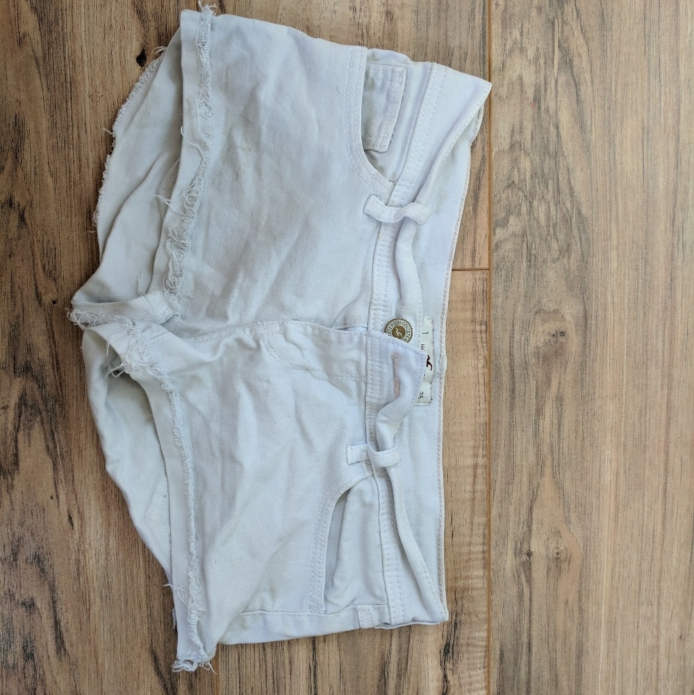 Distressed Hollister shorts